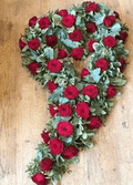 Rødt Rose Hjerte