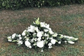 Hvid Elegance Kistepynt